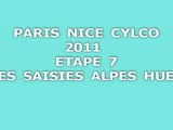 PARIS NICE 2011 ETAPE 7 LES SAISIES ALPES D'HUEZ