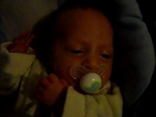 moi après le bain j'ai les yeux bien grand ouvert !