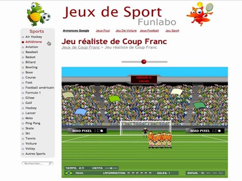Jeu de foot