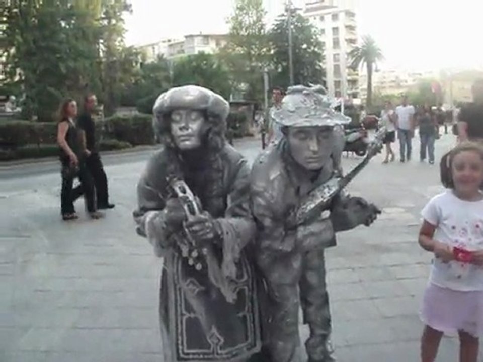 Sokak Sanatları - Canlı Heykel