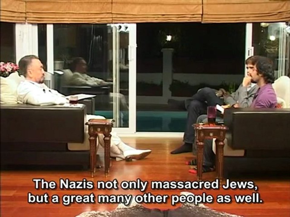 Mr. Adnan Oktar talking about the holocaust violence to der Spiegel