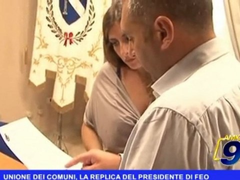 Unione dei comuni, la replica del presidente Di Feo