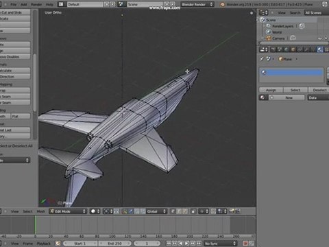 modélisation blender terminée.