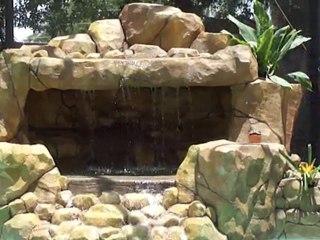 pool waterfalls by aquarock