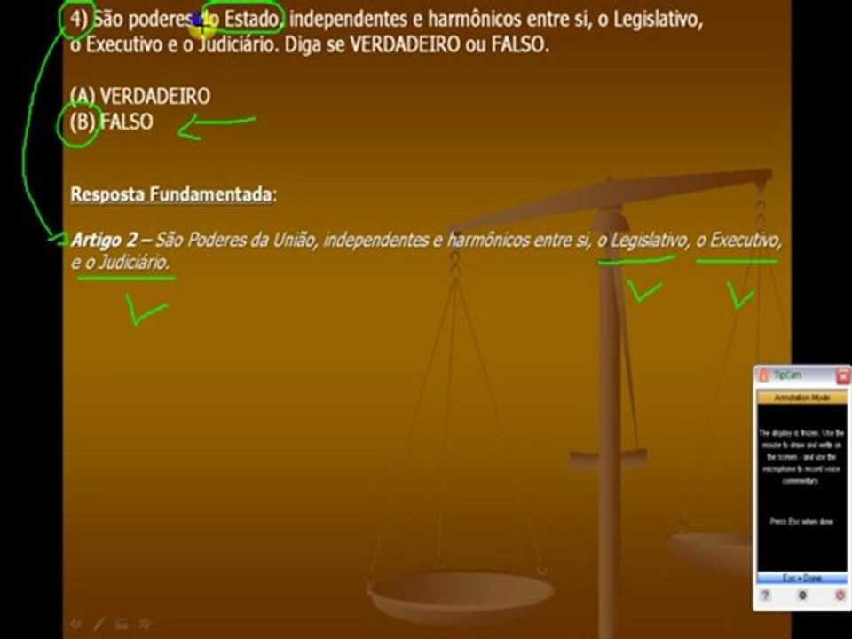 DIREITO CONSTITUCIONAL - QUESTÃO 4