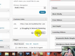 How To Make A Custom Link On Your Wordpress Blog