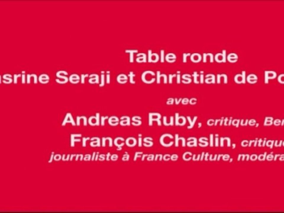 Quand les architectes n'ont pas peur du vide : Table ronde N°1