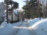 13.02.2011 Snowy streets in Tallinn (Nõmme), feat. Africa