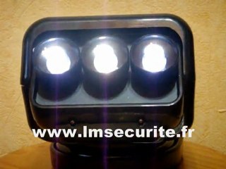 PROJECTEUR  MERCURA  ZENIT  MOTORISE  TELECOMMANDE  SANS  FIL