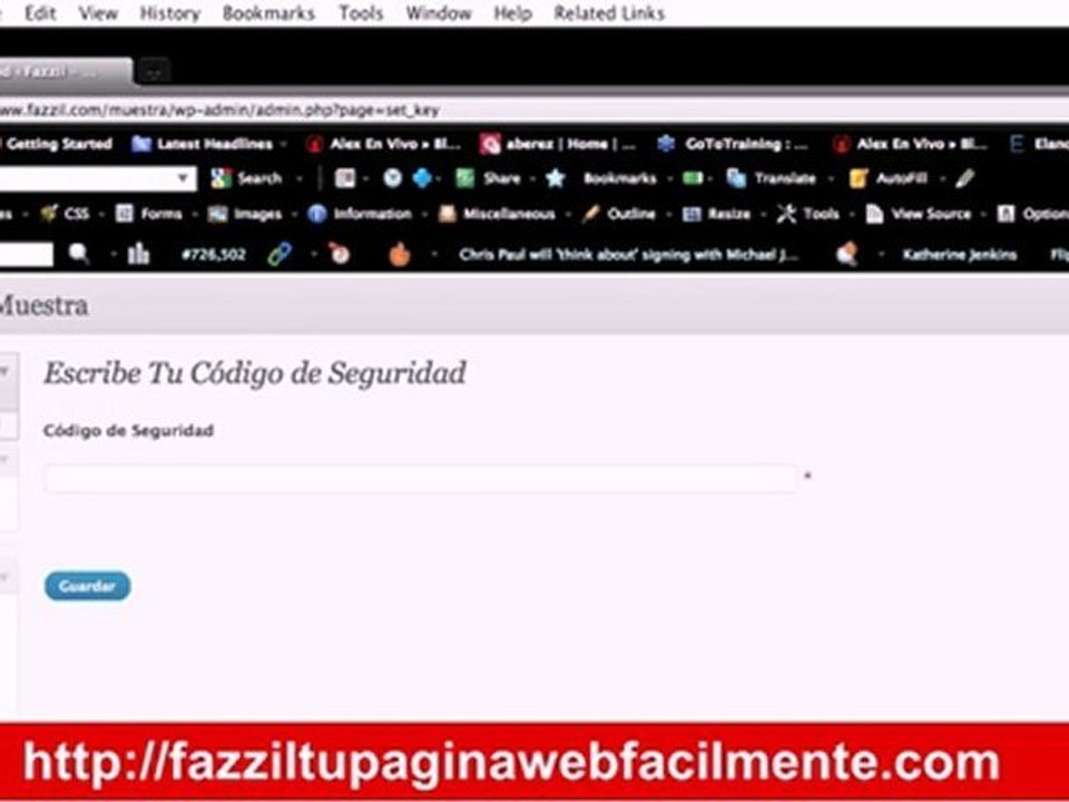Como Instalar Fazzil Sobre WordPress