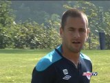 Les premiers pas de JOE COLE à l'entraînement