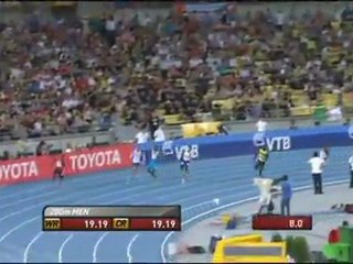 200m Men 1st semifinal world championships  Daegu 2011