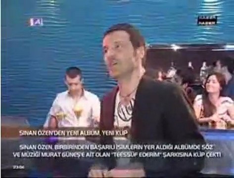 sinan özen klip öncesi röportaj 2011