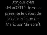 Minecraft Mario en pixel art