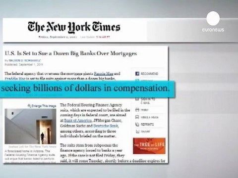 USA : les banques épinglées pour la crise des subprimes - Euronews