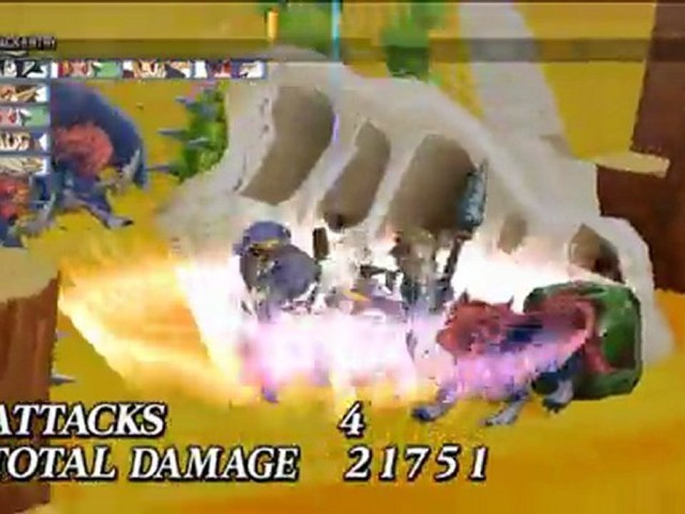 Disgaea 4 - Ataque en equipo