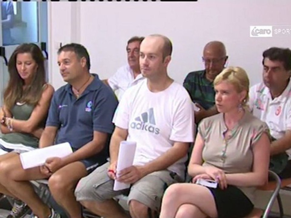 Icaro Sport. Il Presidente del Rimini Biagio Amati alla presentazione di Icaro Sport