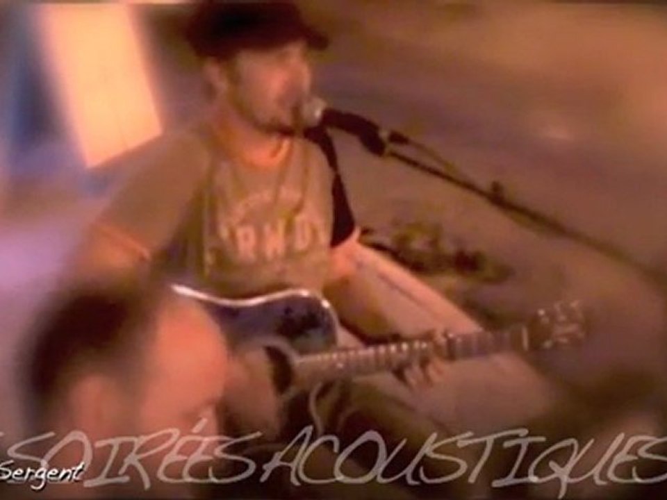 Losing My Religion de REM avec le Sergent aux soirées Acoustiques ( Acoustic Cover guitar bass )