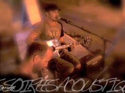La Corrida de Francis Cabrel aux Soirées Acoustiques du Sergent ( Acoustic guitar bass cover )