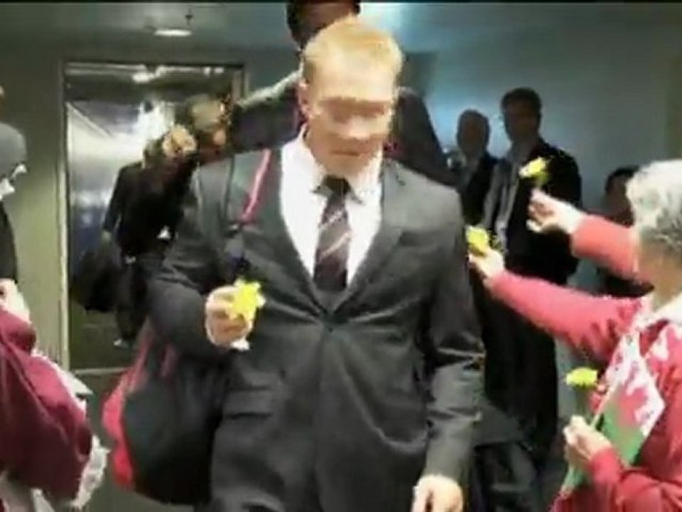 Rugby WM - Wales landet in Wellington