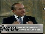 México: Calderón defiende militarización de ciudades