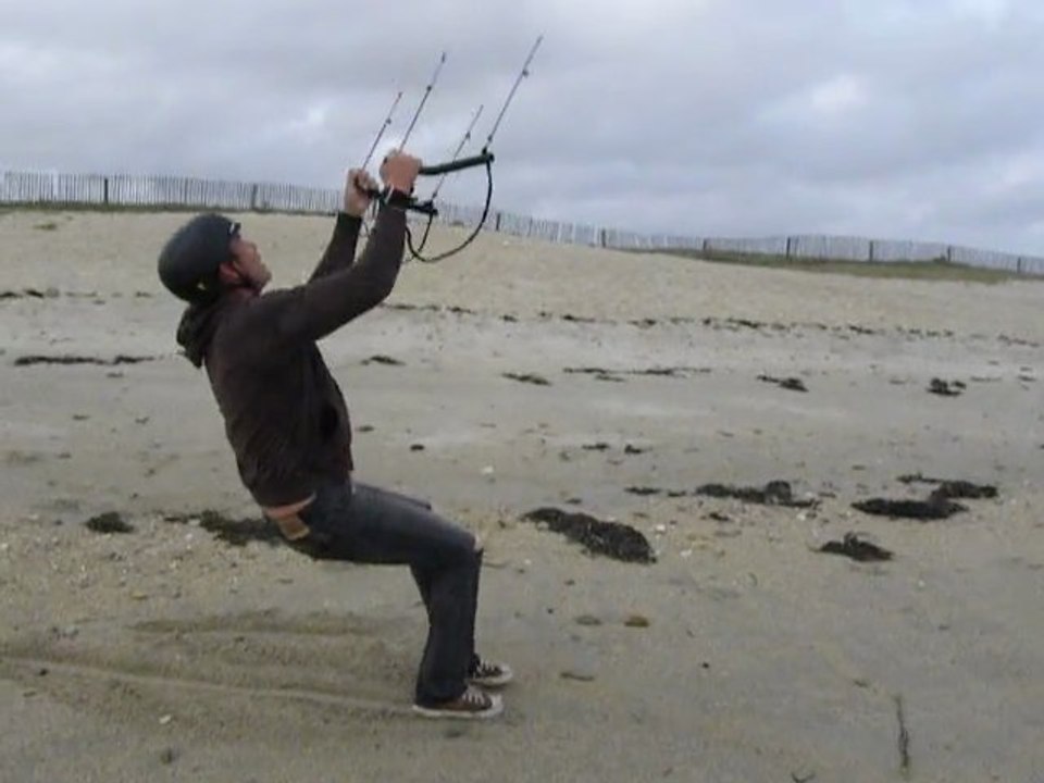 Cerf volant de traction - Landrezac le 06 Septembre 2011