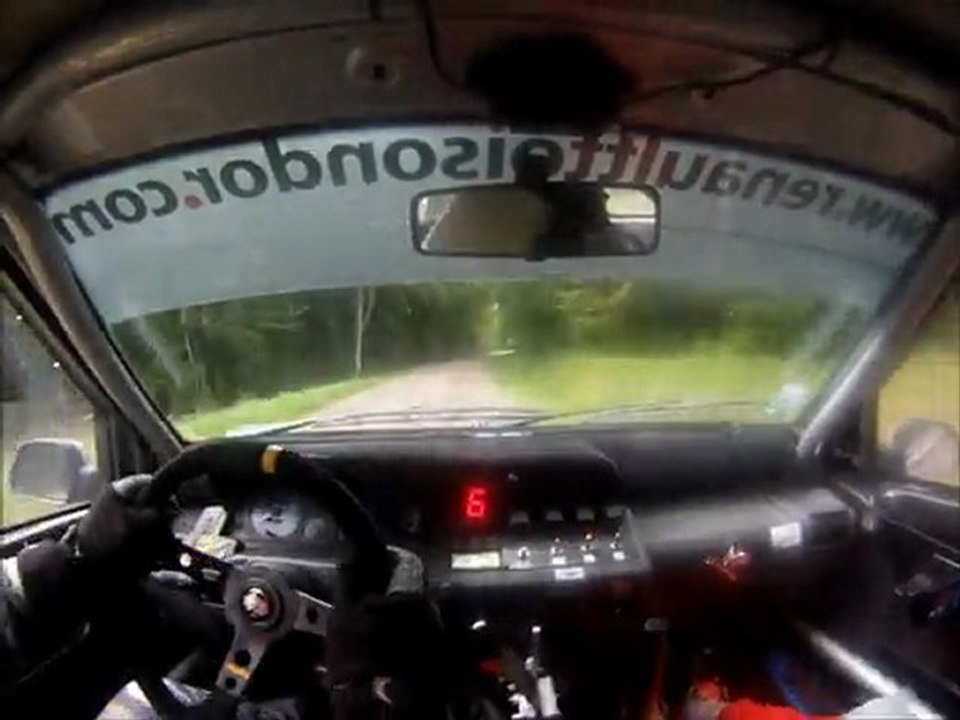 Rallye des hautes côtes 2011 ES7 David et Philippe Farge