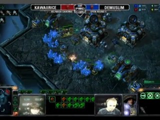 MLG Raleigh 2011 - Starcraft II - Game 1 - Fnatic KawaiiRice (T) VS EG Demuslim (T) Part 1/1