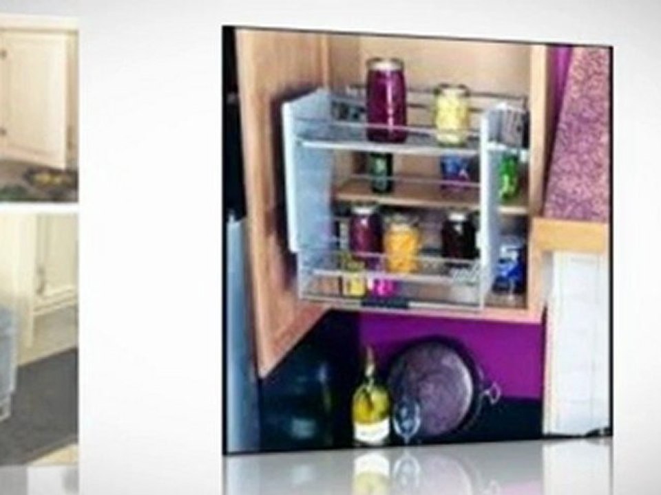 4 Pull Down Shelves