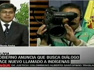 Gobierno boliviano vuelve a intentar dialogar con indígenas