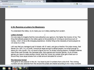 Larry Blair The Lotto Black Book Detailed Review
