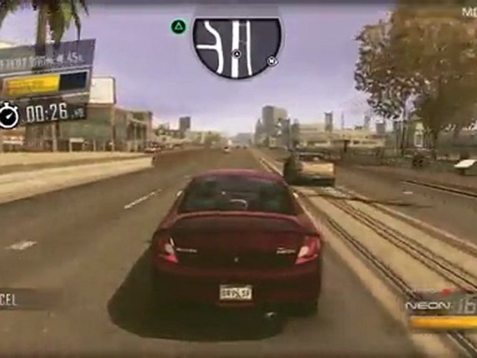 Driver: San Francisco PS3 - Speed Challenge Gameplay