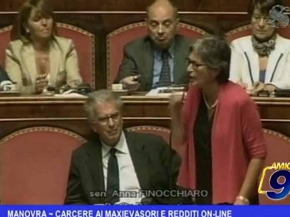 Manovra | Carcere ai maxievasori e redditi on-line