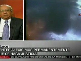Rentería: Autoridades no cumplen con su deber en México