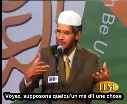 Jésus est-il musulman ou chrétien Zakir Naik
