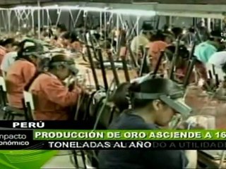 Empresas pagarán impuesto extra por explotar oro de Perú