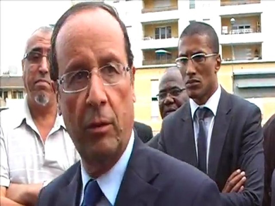 Réaction de François Hollande à l'actualité