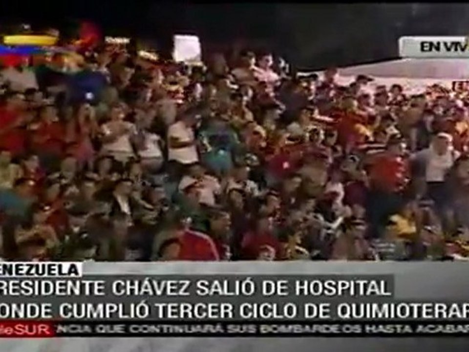 Pueblo venezolano demuestra apoyo a su presidente