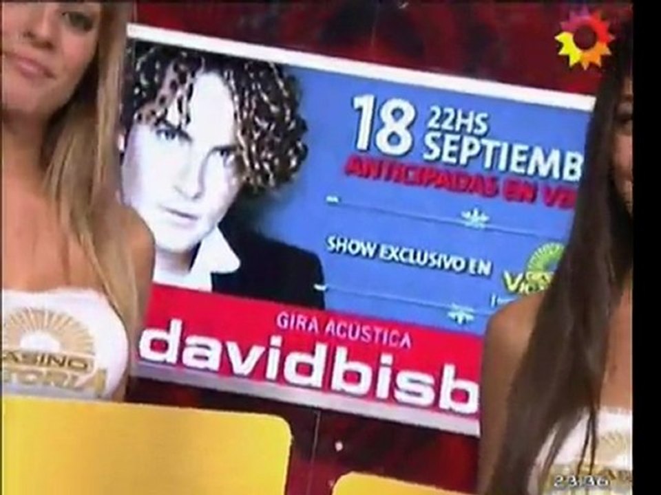 Romina Leal en Showmatch (01/09/11)