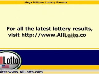 Mega Millions Lottery Drawing Results for September 2, 2011