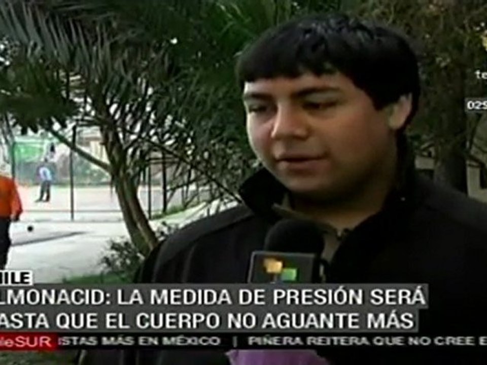 Estudiantes chilenos continuarán huelga de hambre