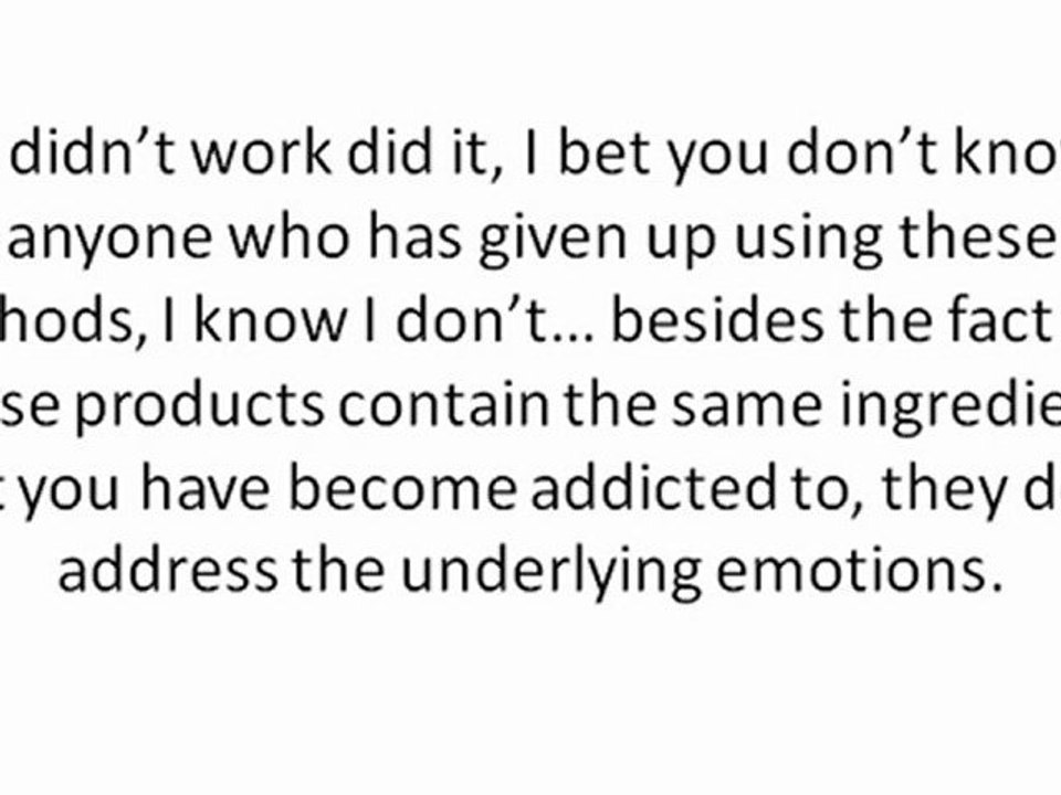 Stop Smoking With EFT - Quit Smoking Cigarettes