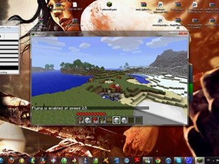 ma premier video sur minecraft