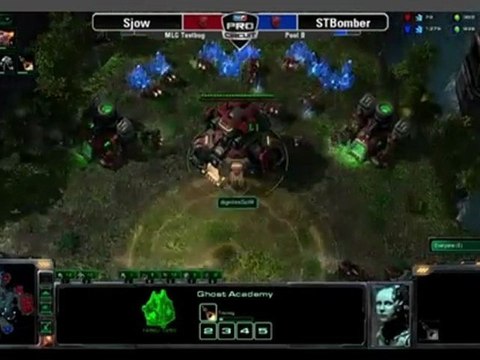 MLG Raleigh 2011 - Starcraft II - Game 2 - Dignitas Sjow (T) VS ST Bomber (T) Part 2/2