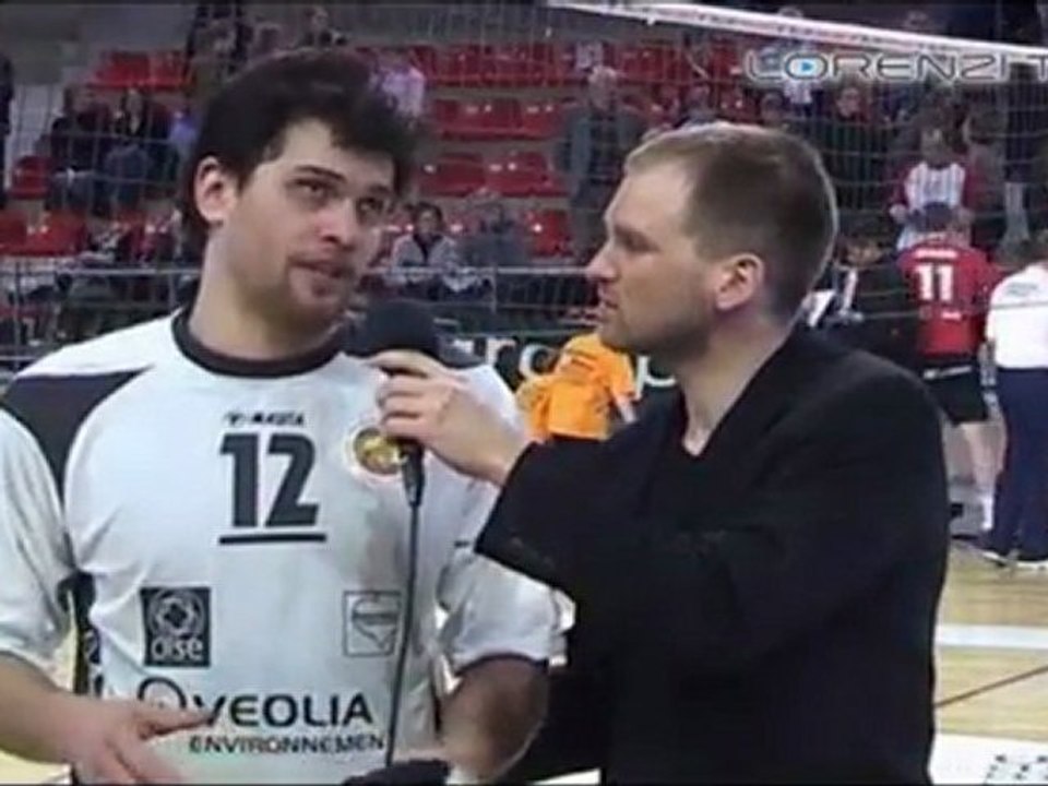 Rencontre de la 14ème journée de Ligue A entre Beauvais et Tours diffusée sur Lorenzi TV et commentée par Guillaume Claret