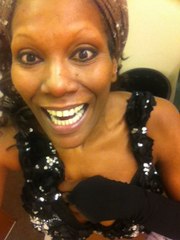Black Dramatic Actress, London. Sandrine Anterrion