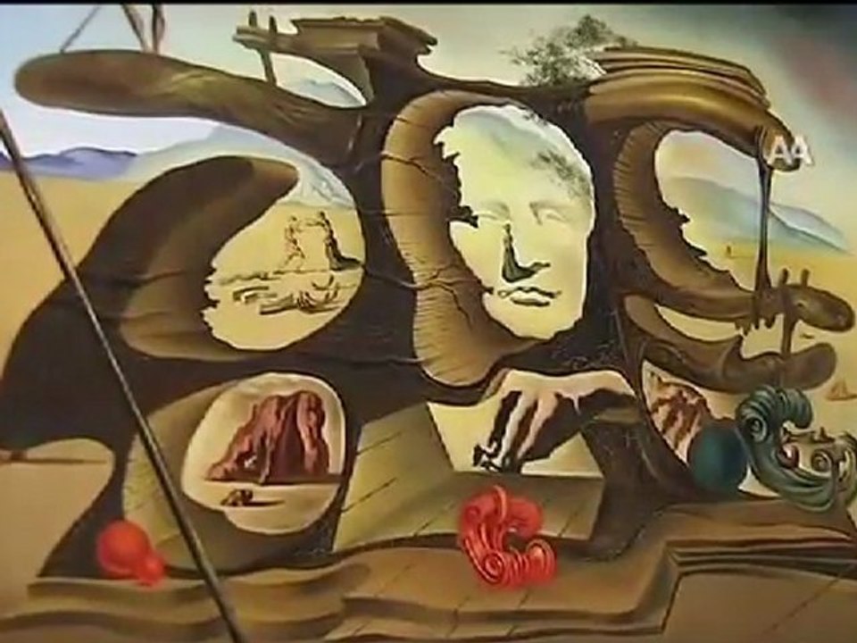 Moskova'da Dali eserleri