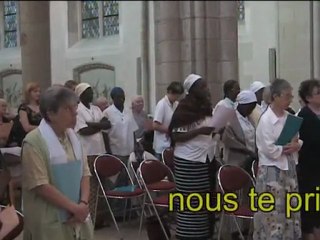 26 août 2011 Célébration de la clôture du Chapitre