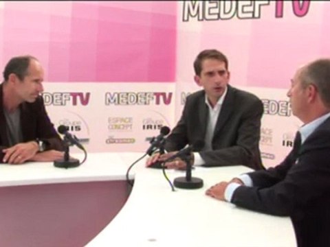 Génération Entrepreneurs, Arnaud Poissonnier et Pierre- Noël Luiggi interviewés par Brice Alzon MEDEF