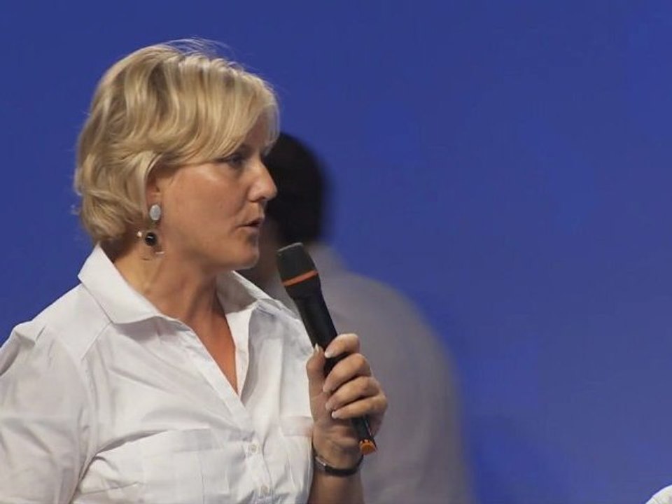 UMP - Nadine Morano - Plénière sur les Droits de l'Homme